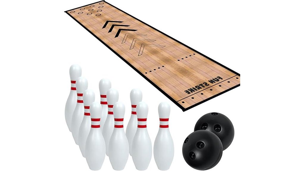 mini backyard bowling set