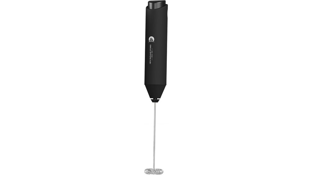 mini battery frother stainlesswhisk wand