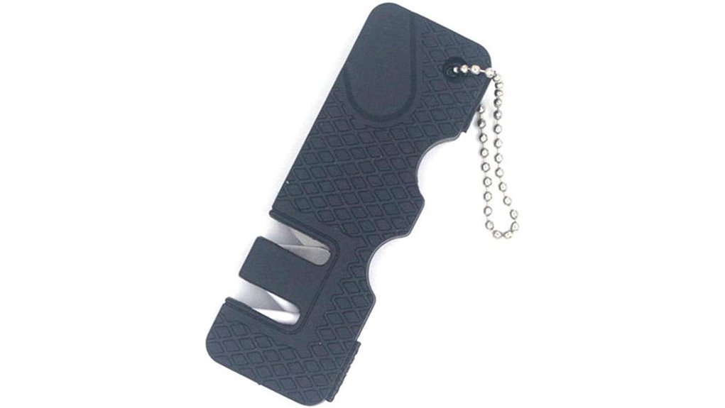 mini black knife sharpener