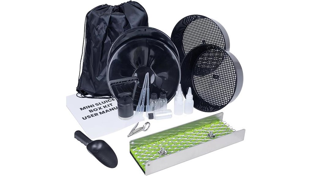 mini gold panning kit