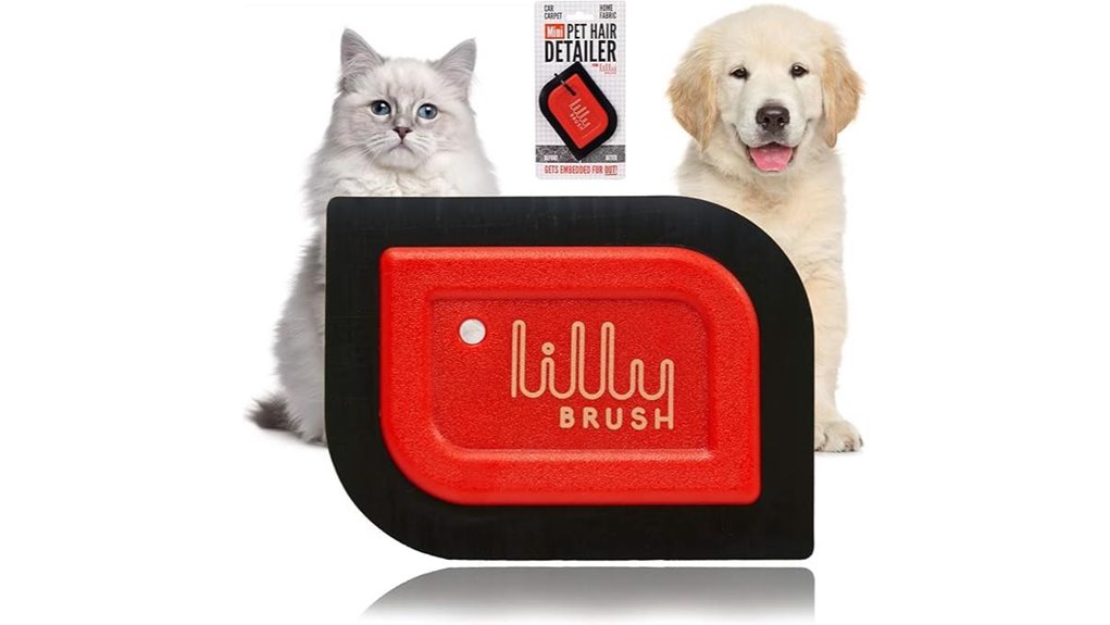 mini pet hair brush