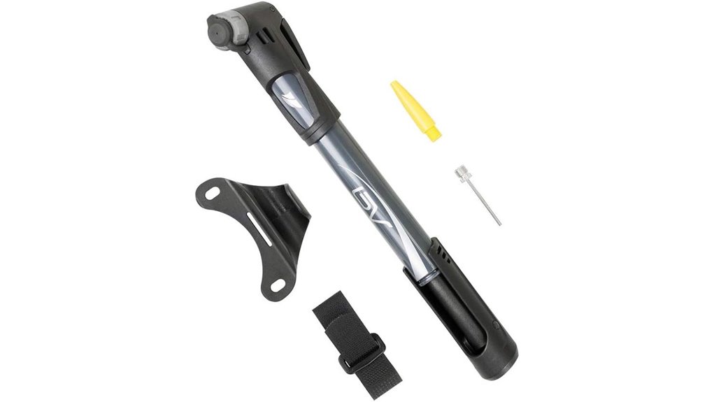 mini pump fits presta schrader