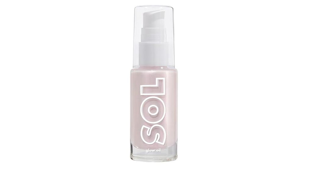 mini shimmering dry oil