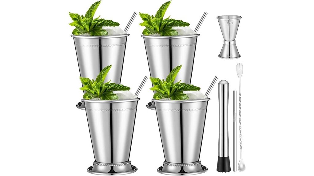 mint julep muddler jigger