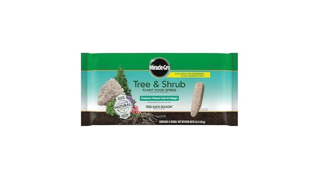 miracle gro tree shrub spikes