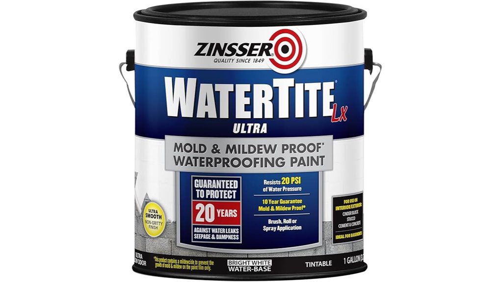 mold resistant mildew proof paint