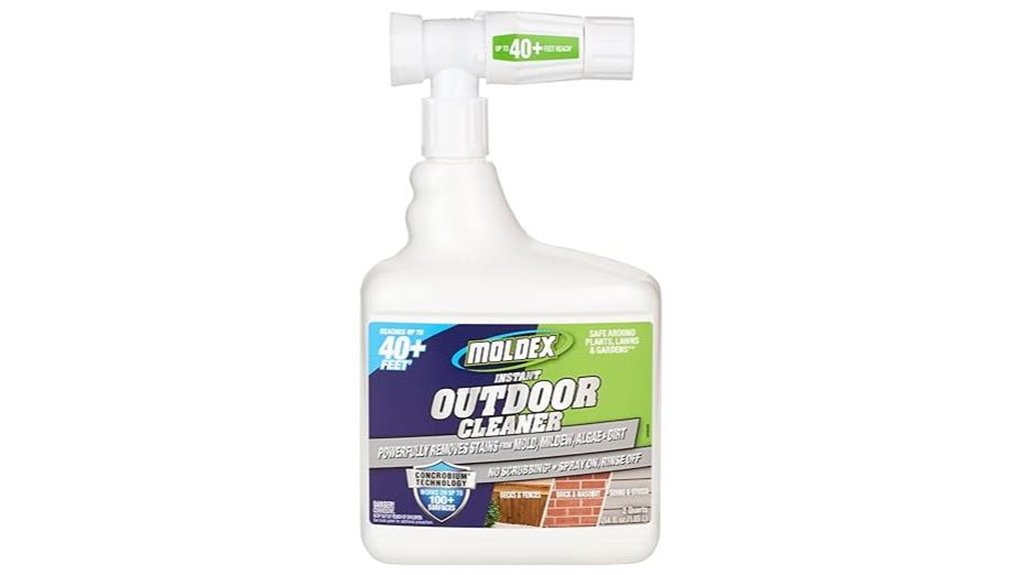 moldex outdoor bleach cleaner