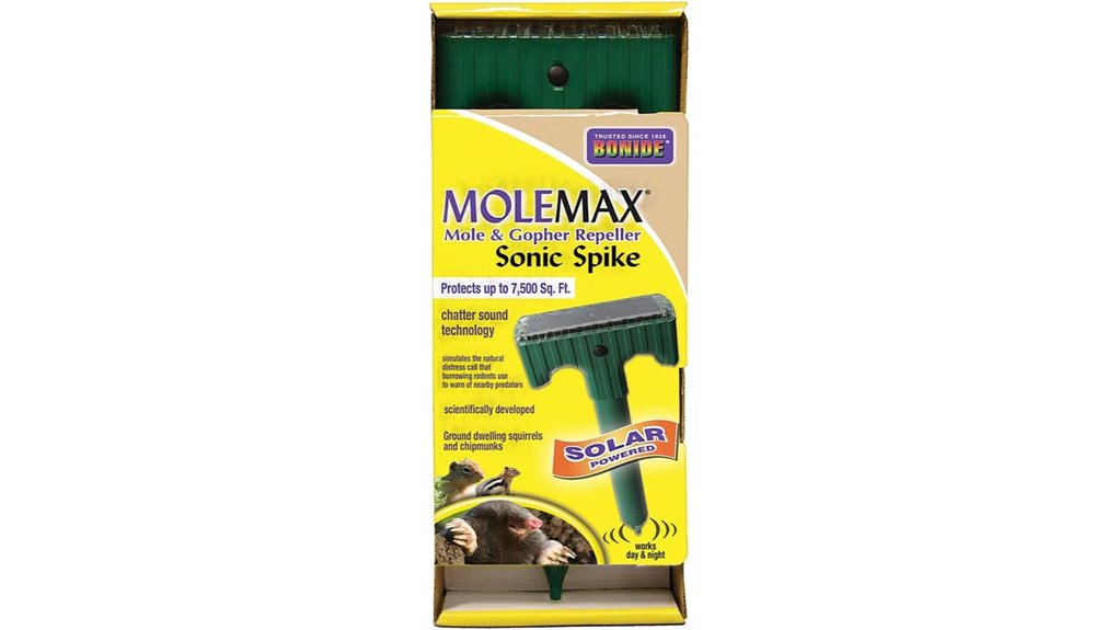 molemax solar sonic repeller