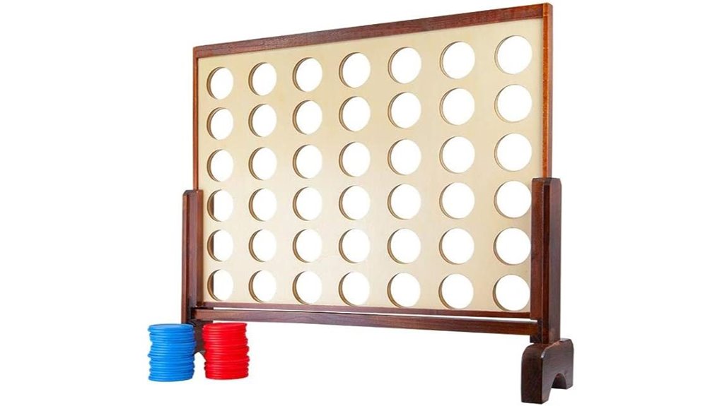monoprice giant wooden game