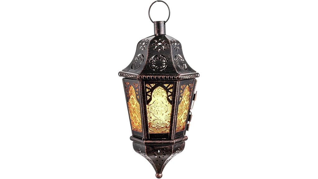 moroccan hanging chain lantern