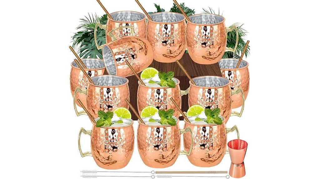 moscow mule mug set