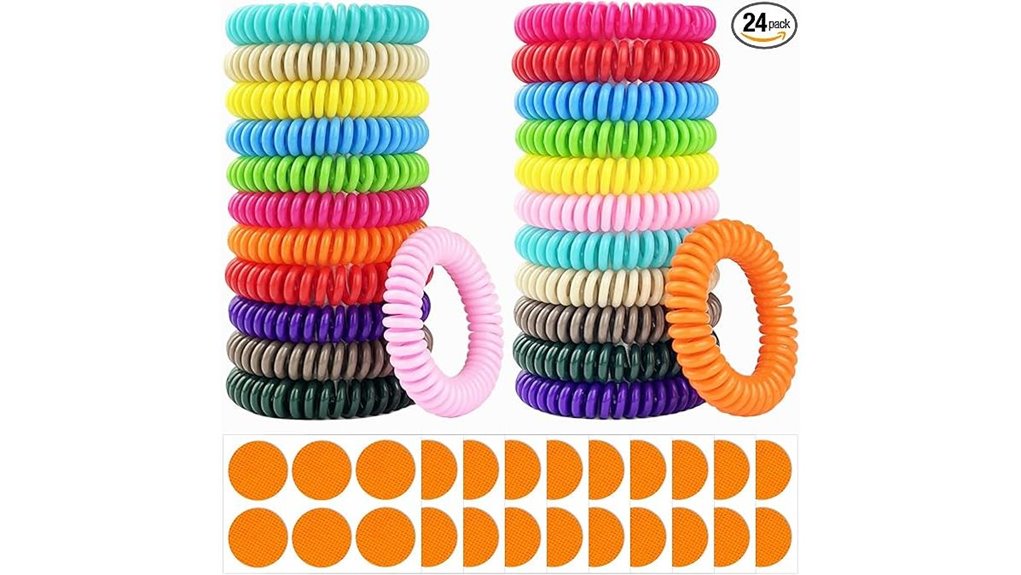 mosquito repellent 24 pack bracelets