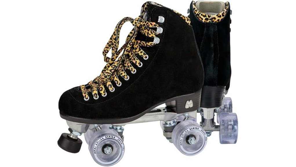 moxi high top suede skates