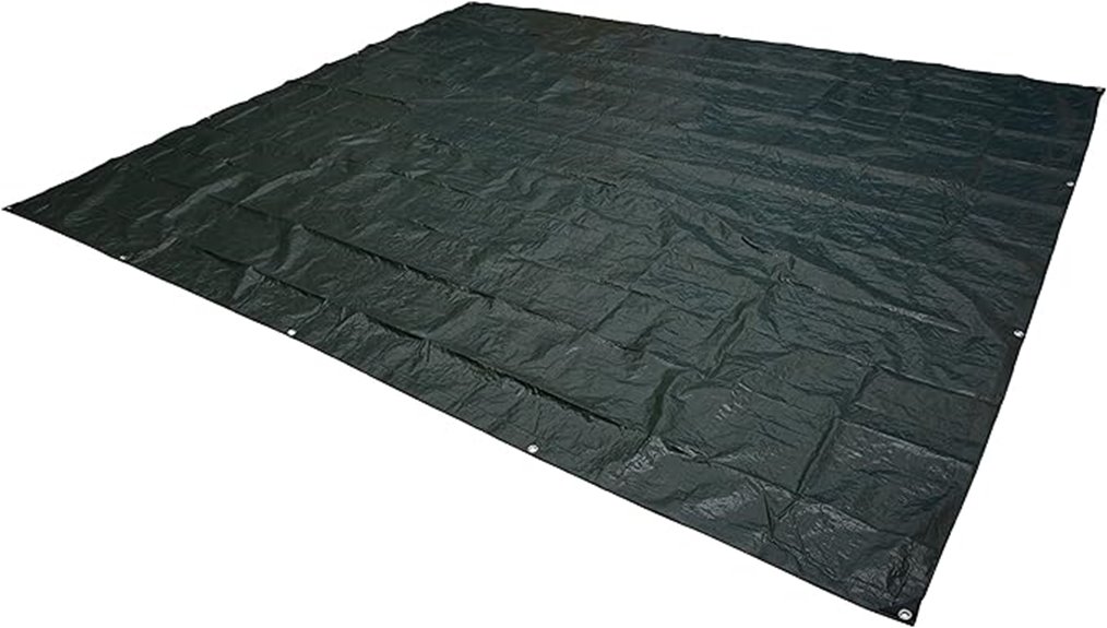 multipurpose waterproof green tarp