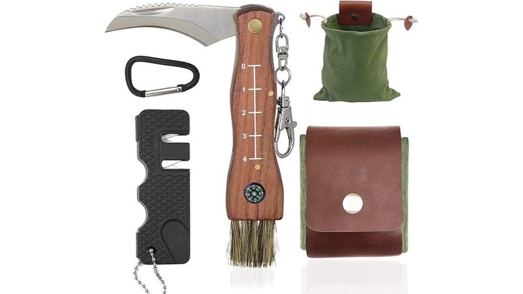 mushroom knife bag kit