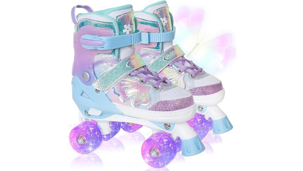 nattork kids light up skates