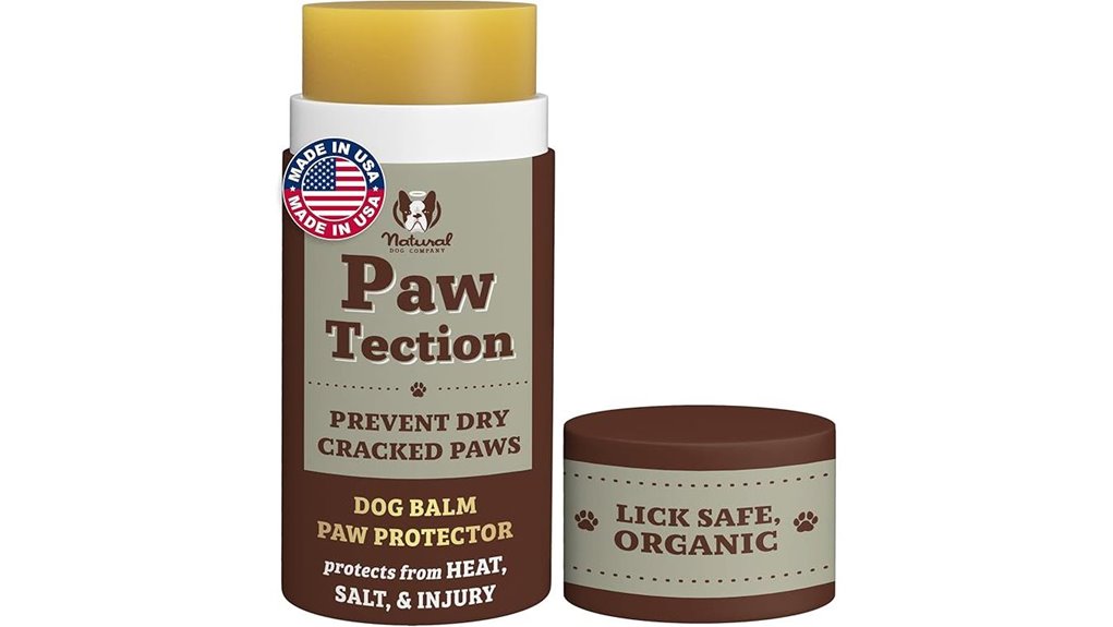 natural dog paw wax