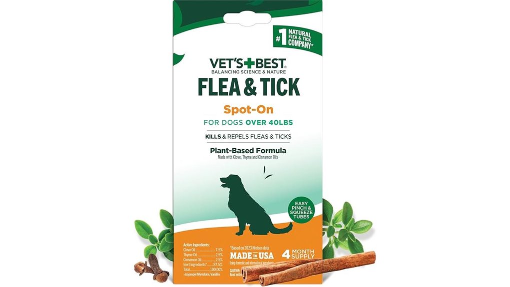 natural flea tick drops