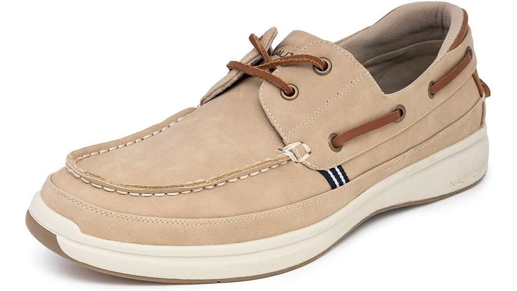 nautica lace up boat shoes