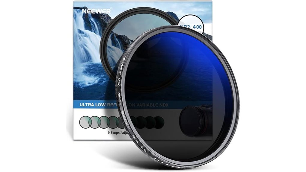 neewer 58mm variable 9 stops