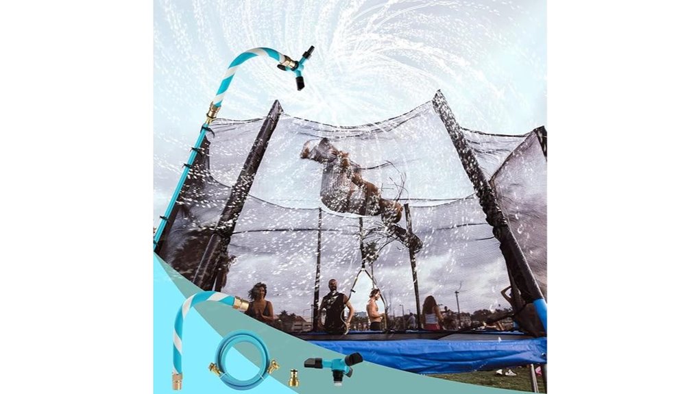 net friendly 360 trampoline sprinkler