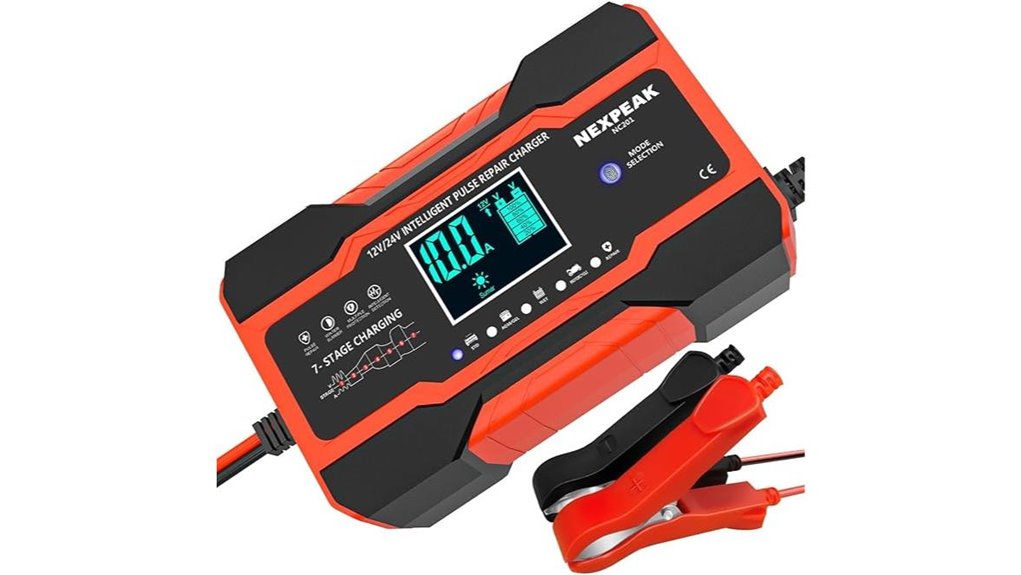 nexpeak 10a smart charger