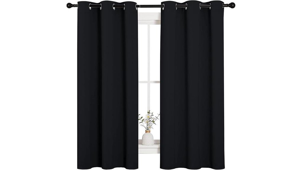 nicetown pitch black curtains