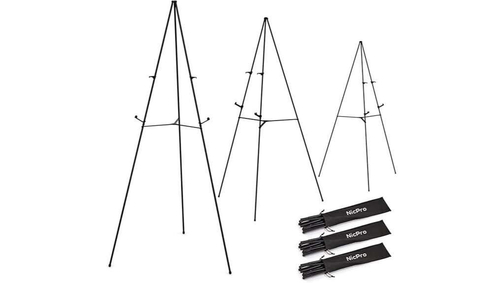 nicpro folding 63 inch tripod