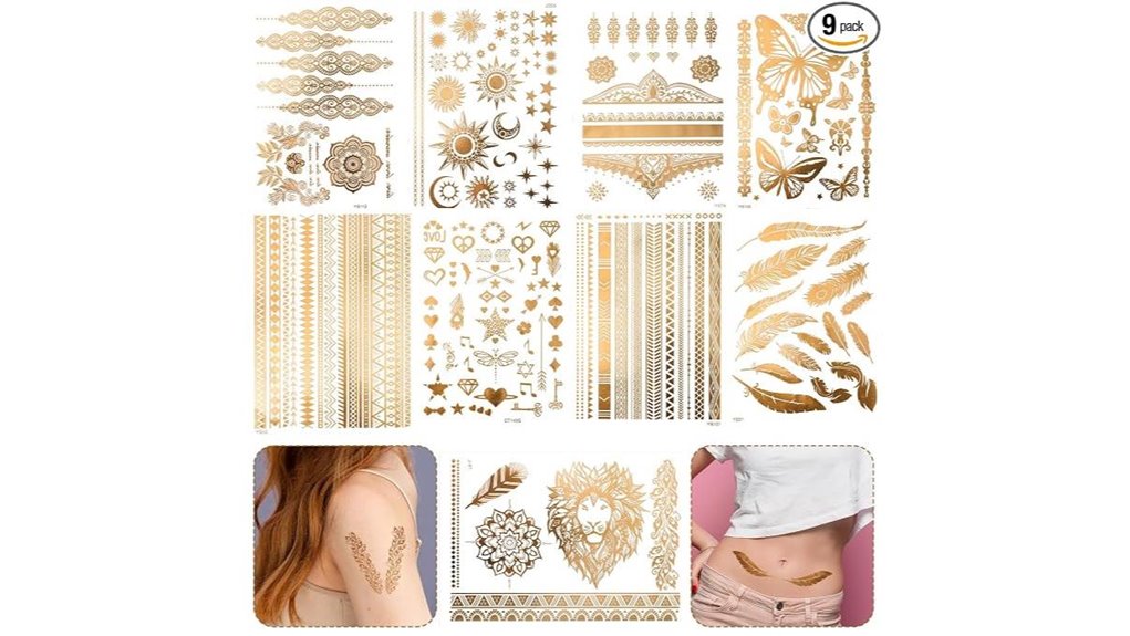 nine gold oruola sheets