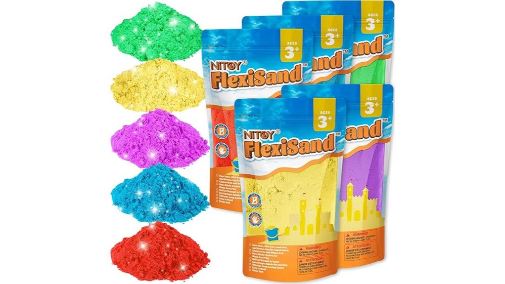 nitoy 11lb 5 color sand