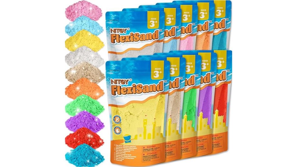nitoy 19lb self sticking sand