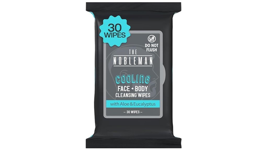 nobleman men s cooling wipes