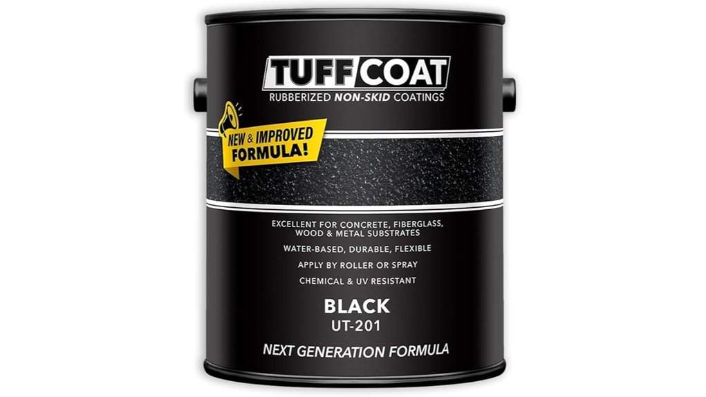 non skid 1 gallon black coating