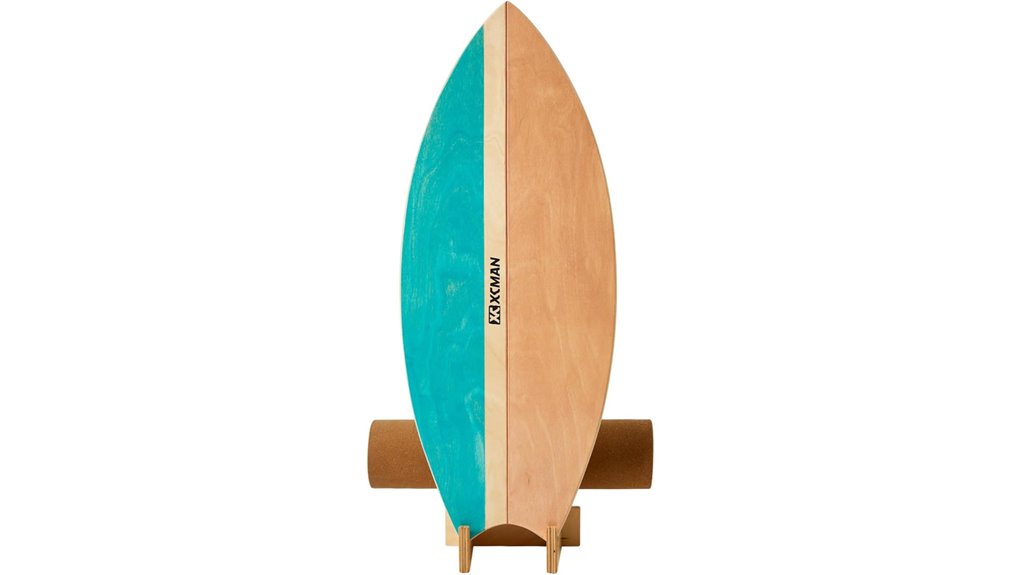 non slip wooden surf trainer