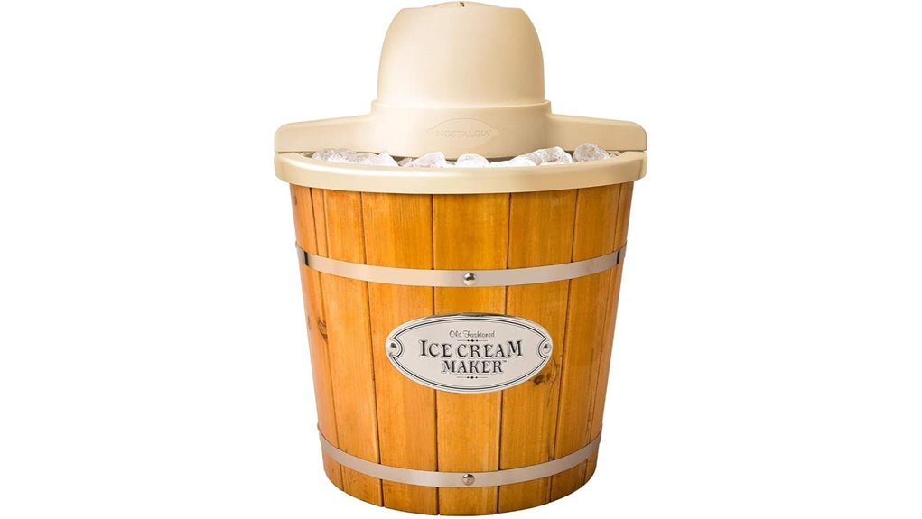 nostalgic vintage 4 quart ice