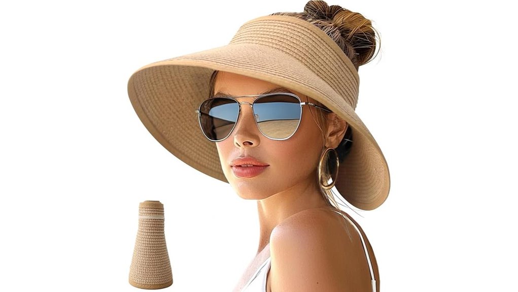 npjy wide brim straw hat