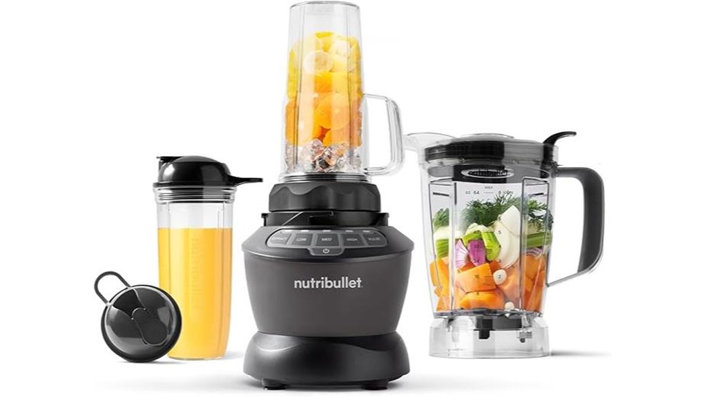 nutribullet 1200w dark gray