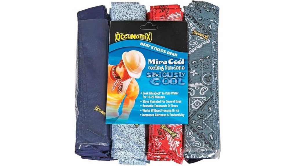 occunomix miracool red bandana
