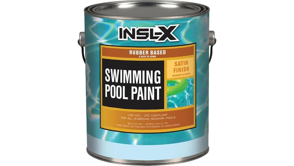 ocean blue pool paint