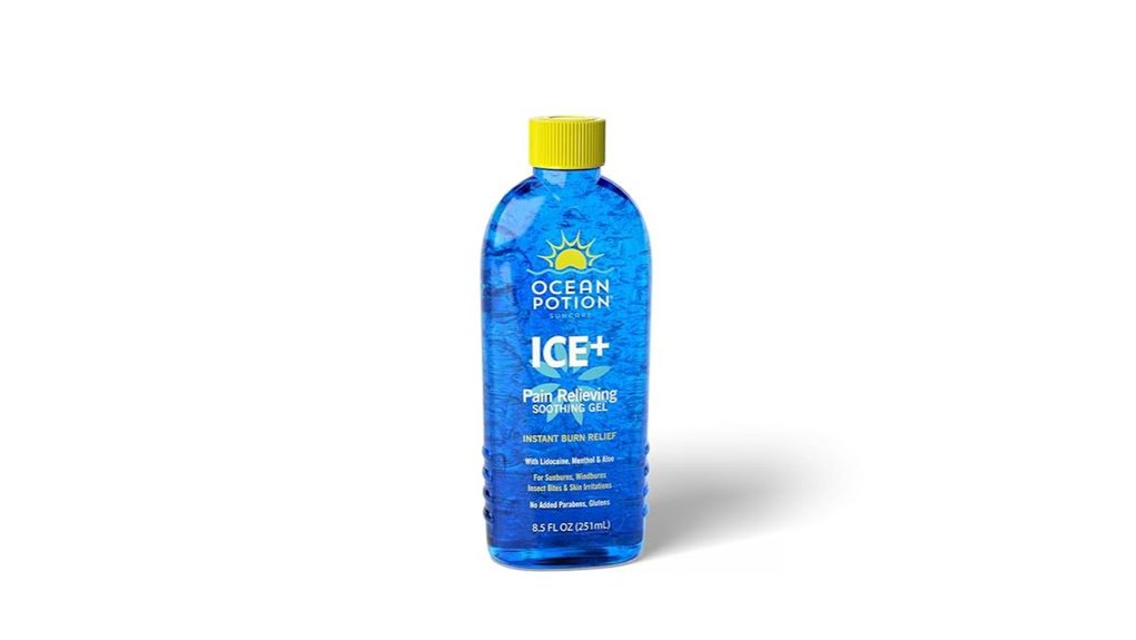 ocean cooling after sun gel