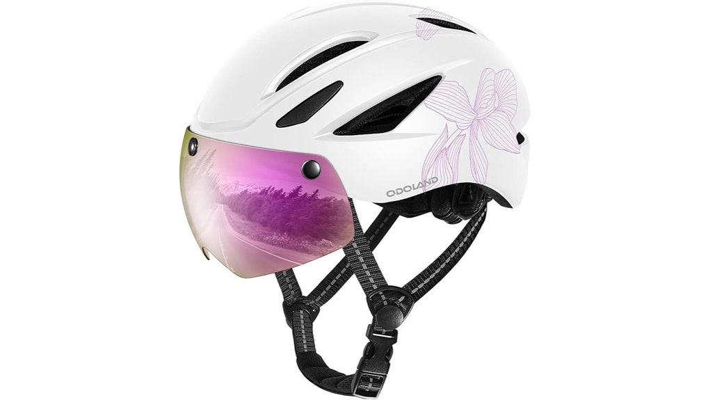 odoland helmet magnetic visor
