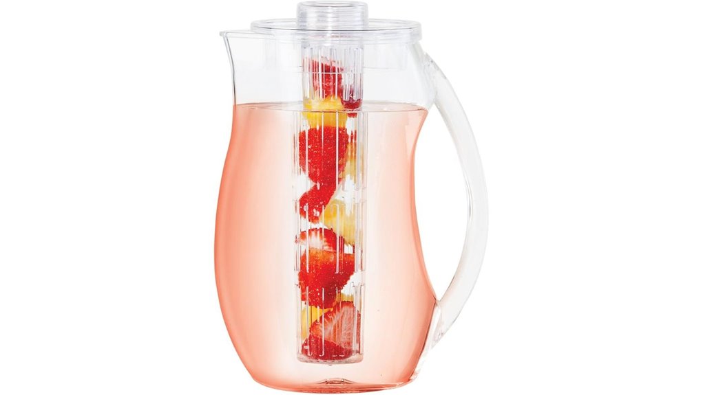 oggi acrylic infuser pitcher