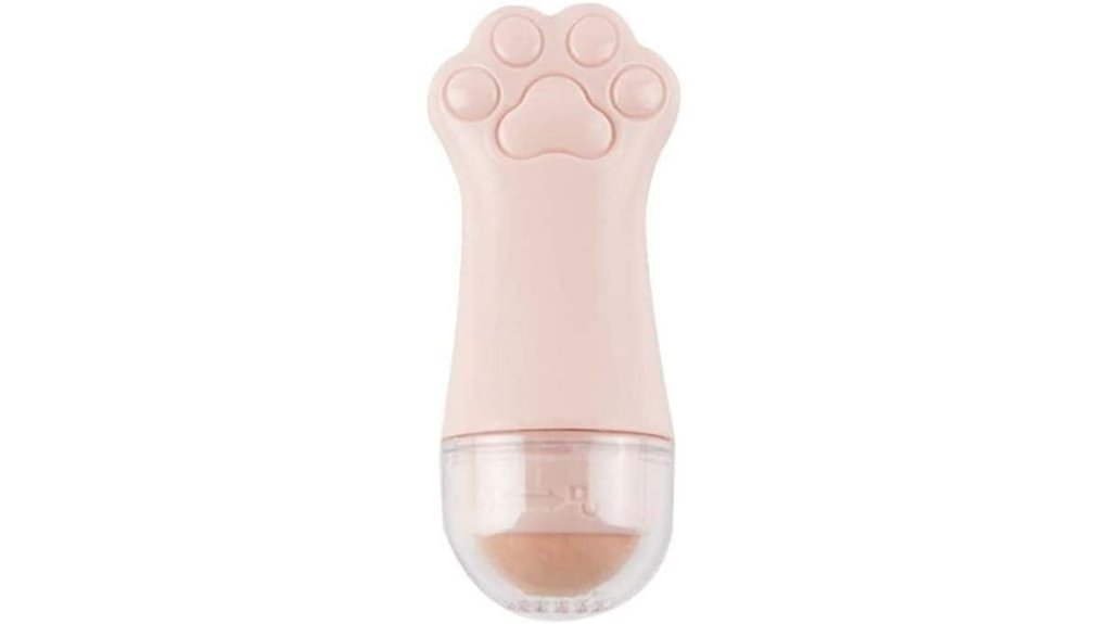 oil absorbing pink volcanic roller