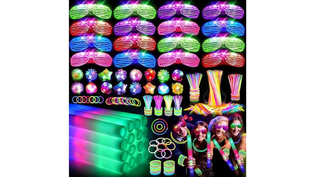 olup 150 piece glow party pack