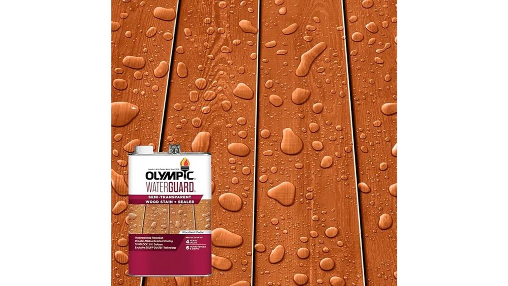 olympic 1 gallon cedar stain