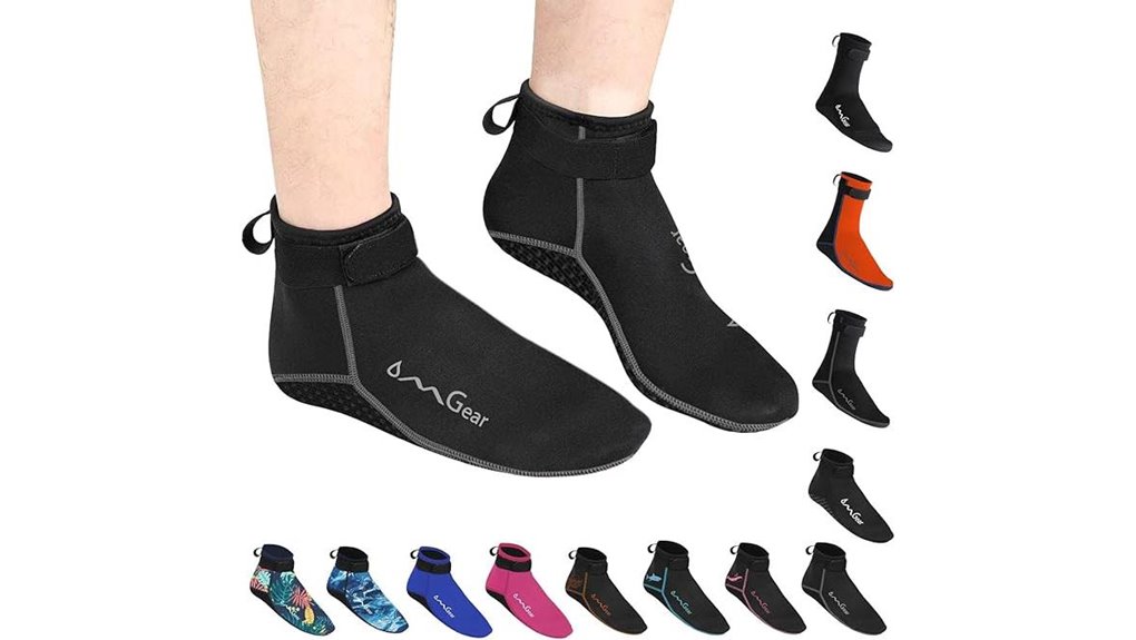 omgear 3mm 5mm water socks