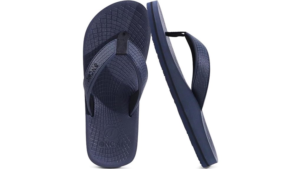 oncai men s flip flops summer