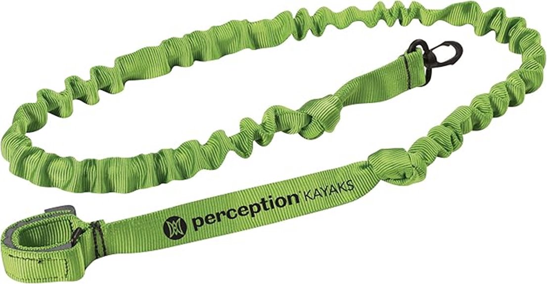 one size green kayak leash