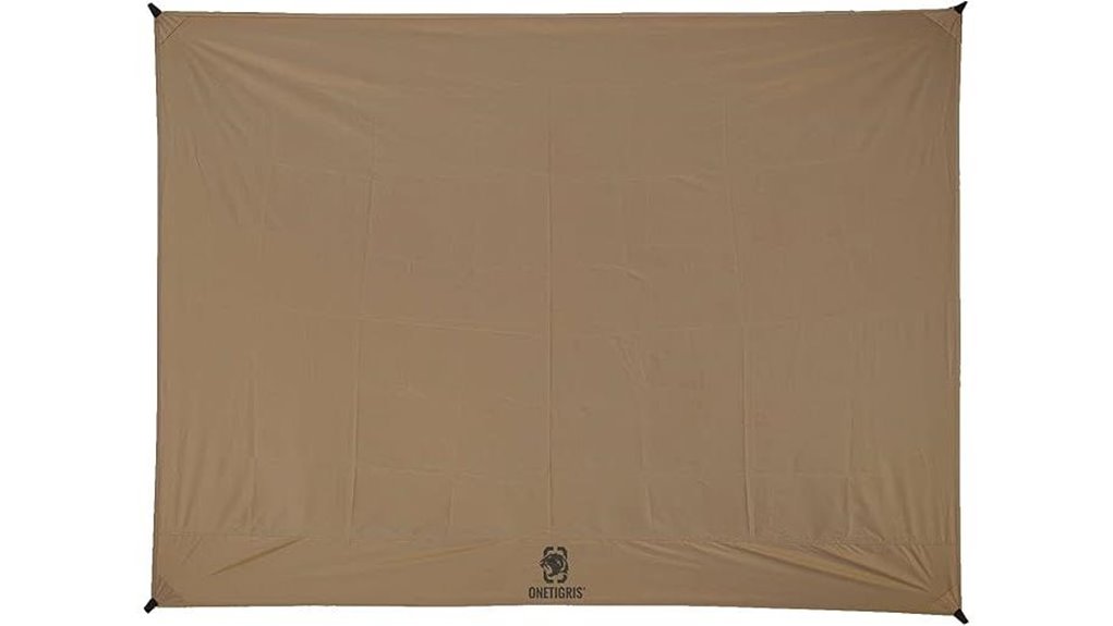 onetigris 81x65 inch footprint
