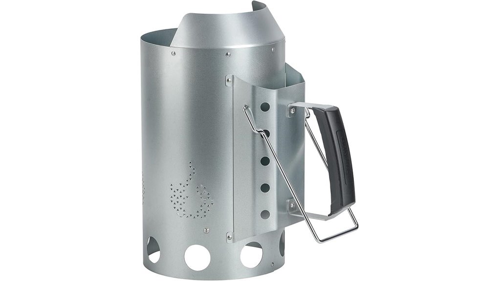 onlyfire charcoal chimney shield